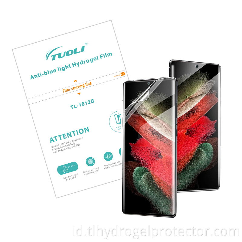 Anti Blue Light Hydrogel Film